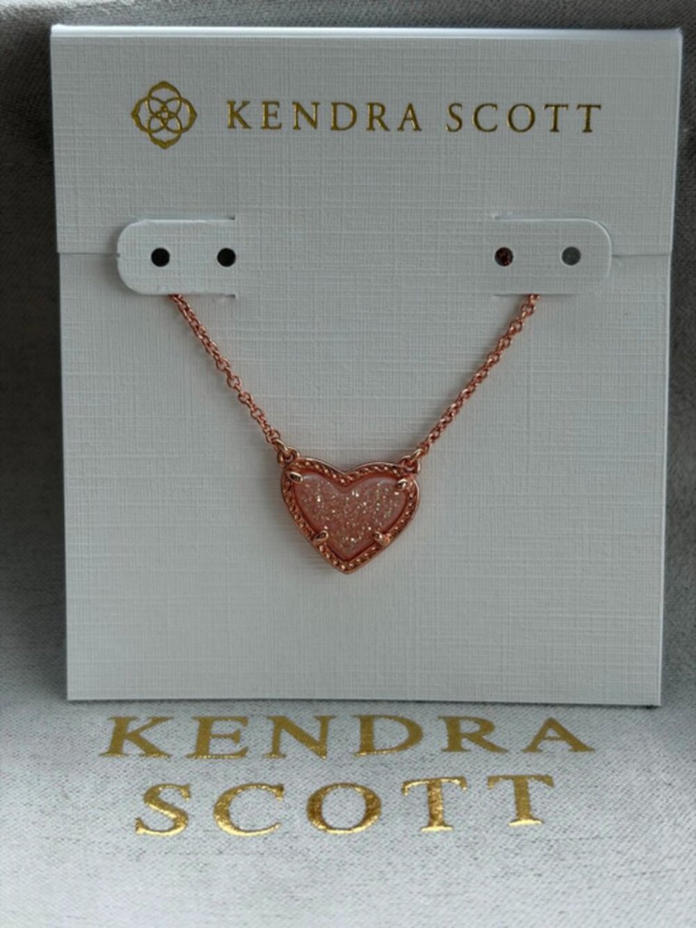 Kendra Scott Heart Necklace